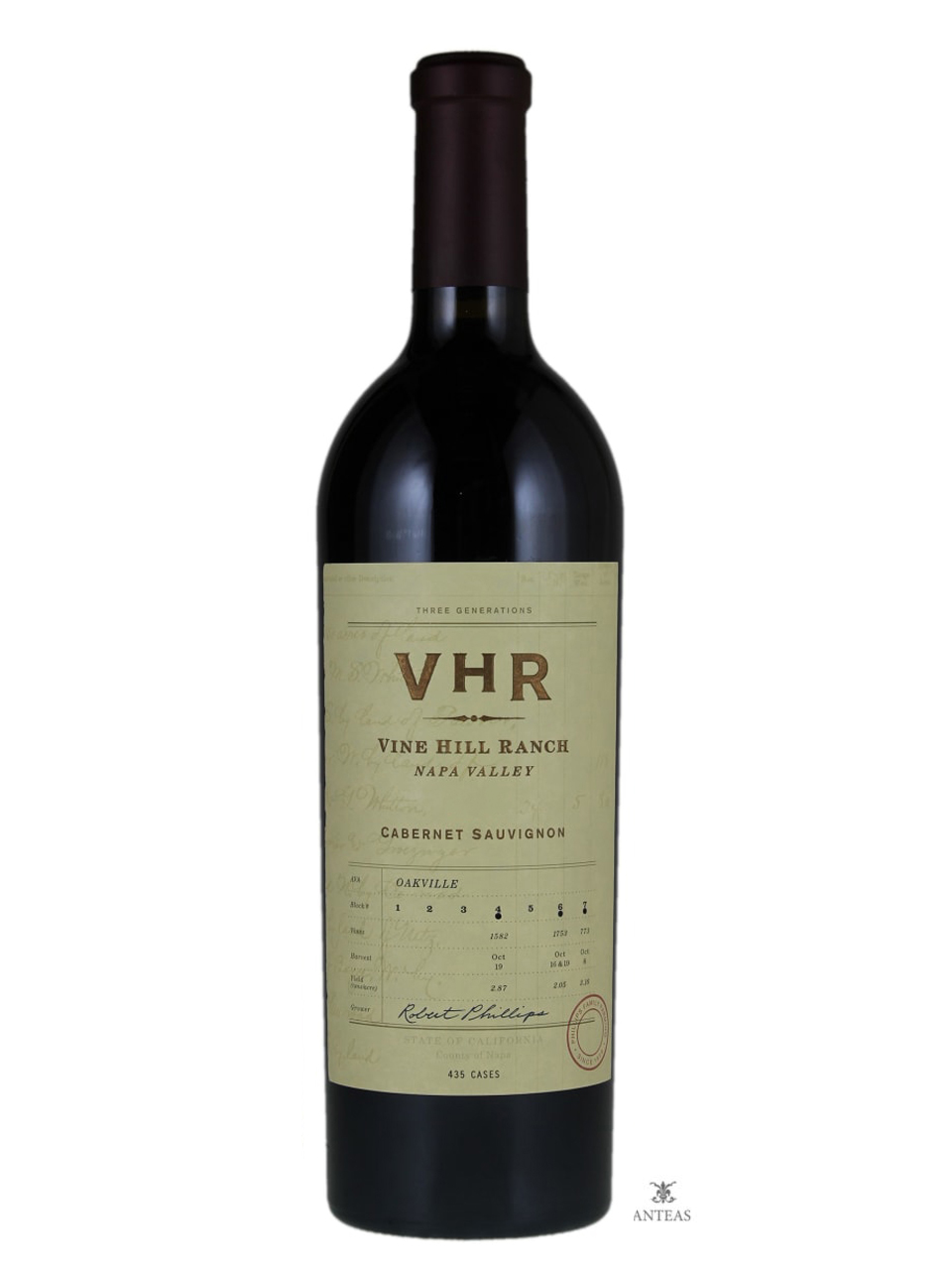 Vine Hill Ranch 'VHR' Cabernet Sauvignon 2013
